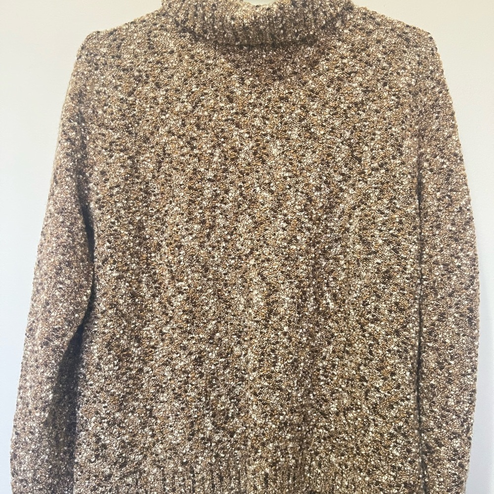 Tundra Brown Wool Sweater